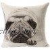 18"Cat Flower Pug Elephant Cotton Linen Pillow Cover Cushion Covers Pillow Cases   291824819840